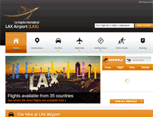 Tablet Screenshot of laxairport.net